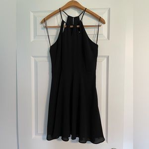 Express mini black dress